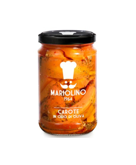 Mariolino - Carrots in olive oil - 300g