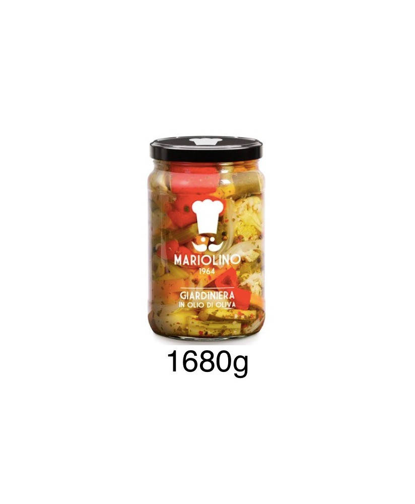 Mariolino - I GRANDI - Giardiniera di Verdure in agrodolce  - 1680g