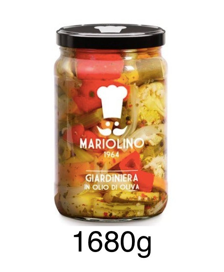 Mariolino - I GRANDI - Giardiniera di Verdure in agrodolce  - 1680g