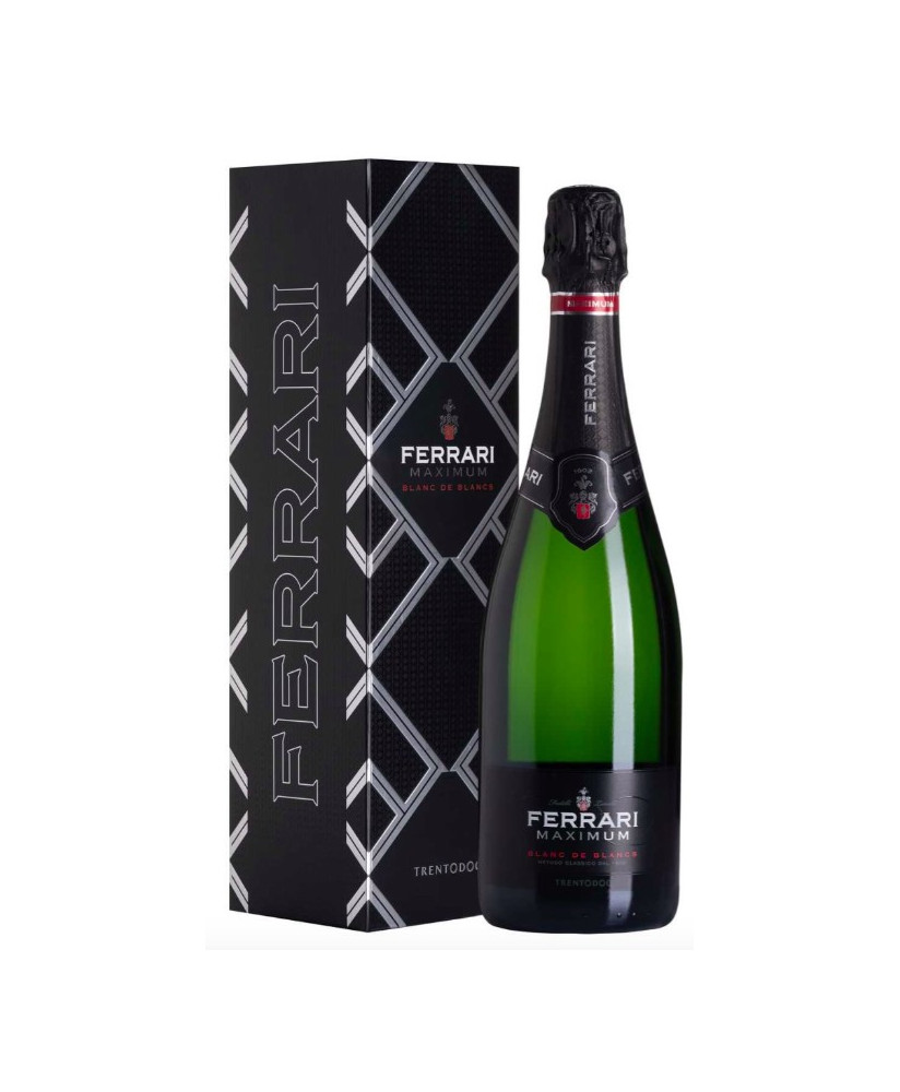 Ferrari Trento Doc Maximum Blanc de Blancs Shop online italian quality sparkling white wine | corso101.com