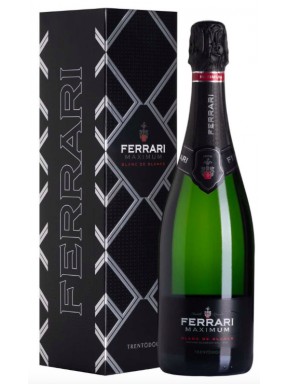 (3 BOTTLES) Ferrari - Maximum Blanc de Blancs - Trento DOC - Gift Box - 75cl