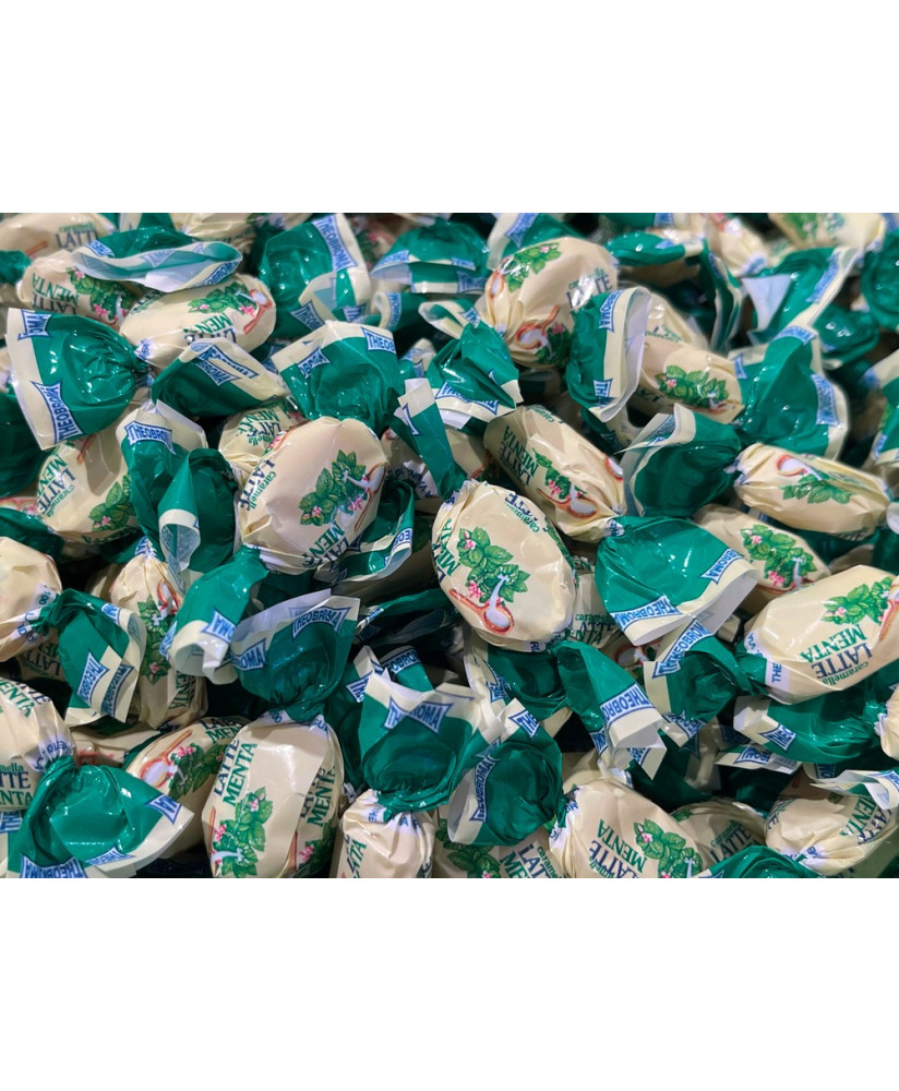 Caramelle Theobroma latte e menta shop online