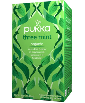 Pukka Herbs - Three Mint - 20 sachets - 32g