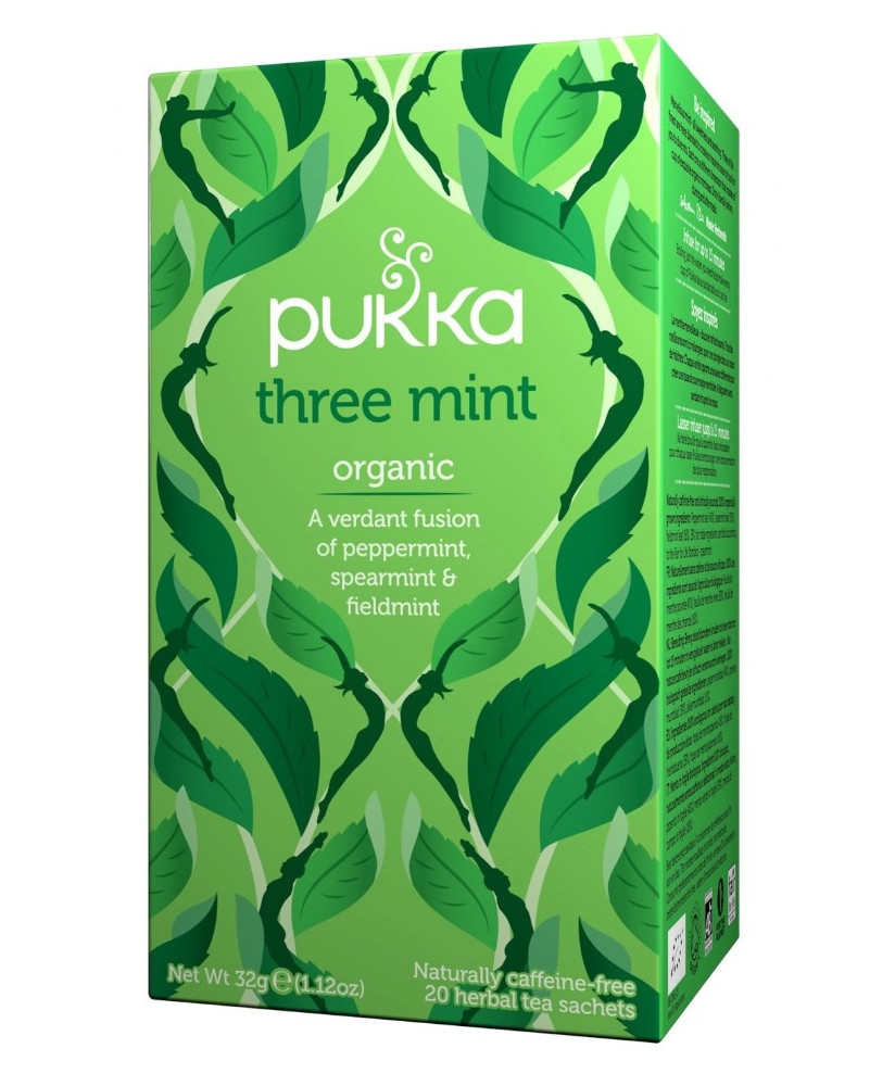 Pukka Herbs - Three Mint - 20 sachets - 32g