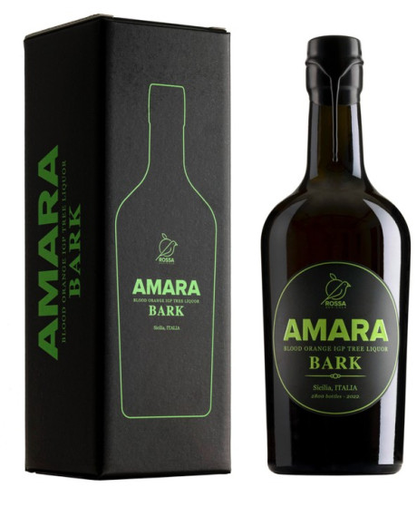 Amara BARK - Liquore Amaro di Arancia Rossa di Sicilia - Gift Box - 50cl