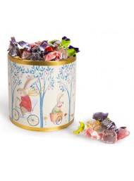 Pastiglie Leone - Tambourine Tin Box - Fruit Jellies - 400g