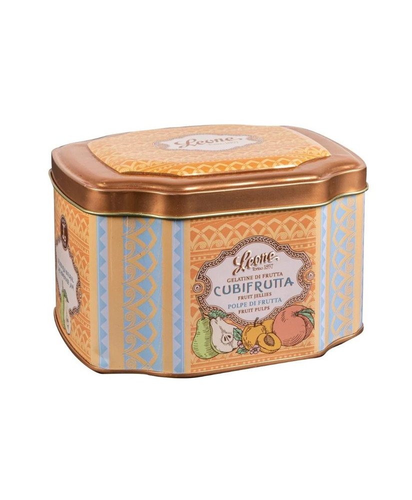 Pastiglie Leone - Fruit Jellies Tin Box - Fruit Pulps - 200g