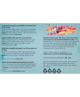 Pastiglie Leone - Gelatine di frutta - Latta Liberty Blu - 200g