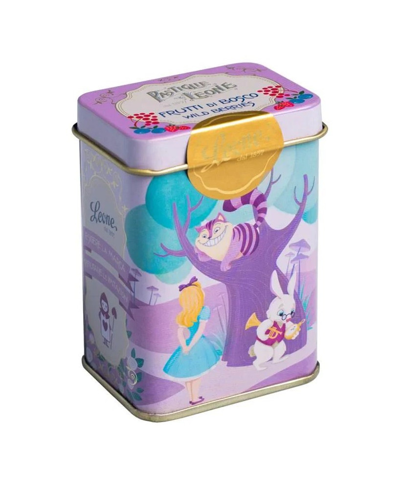 Pastiglie Leone - Pastiglie ai Frutti di Bosco - Latta Alice - 45g