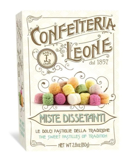 Pastiglie Leone - Mixed flavours Pastilles - 80g Pastiglie Leone - Mixed flavours Pastilles - 80g