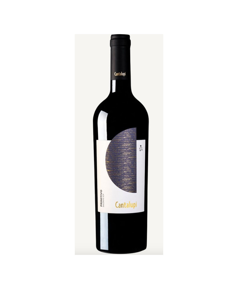 (3 BOTTIGLIE) Cantalupi - Primitivo 2021 - Salento IGP - Tenute Conti Zecca - 75cl