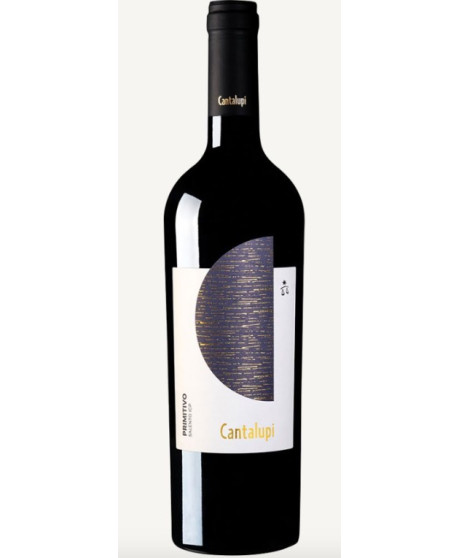 (3 BOTTLES) Cantalupi - Primitivo 2021 - Salento IGP - Tenute Conti Zecca - 75cl