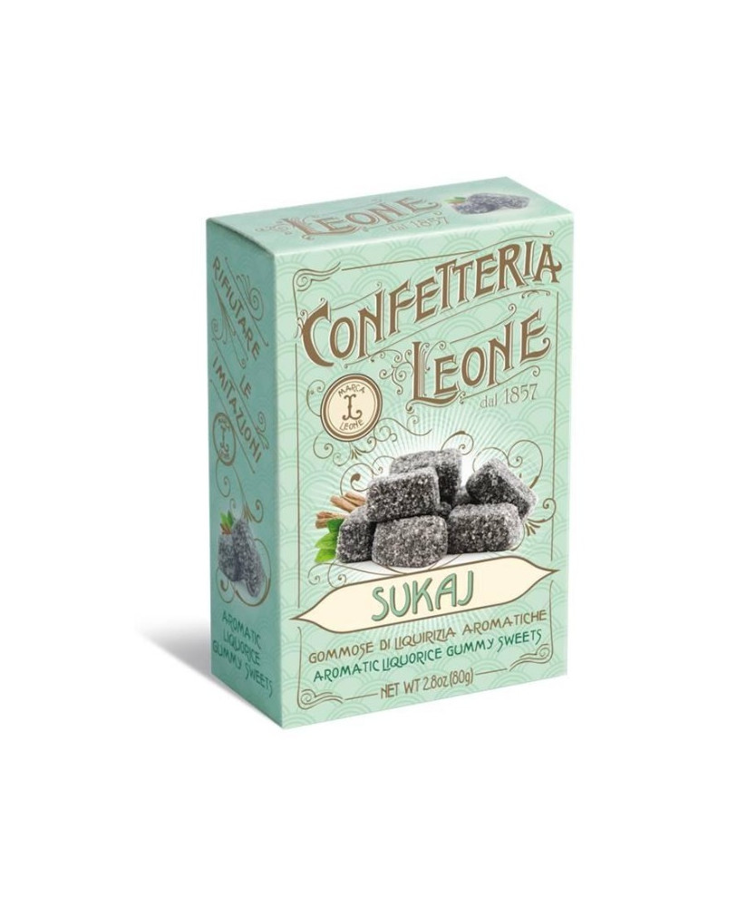 Pastiglie Leone - Sukaj - Gommose di liquirizia - 80g