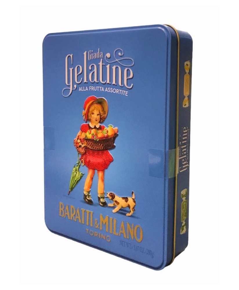 Baratti - Gelatine di Frutta - Latta Storica Blu - 280g