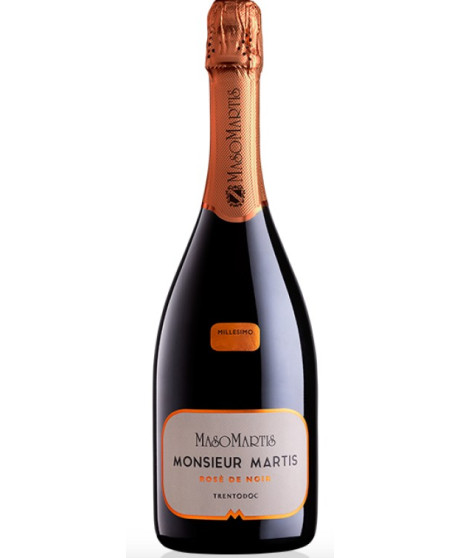 Maso Martis - Monsieur Martis - Rosé de Noir 2018 - Brut Millesimato - Trento DOC - 75cl