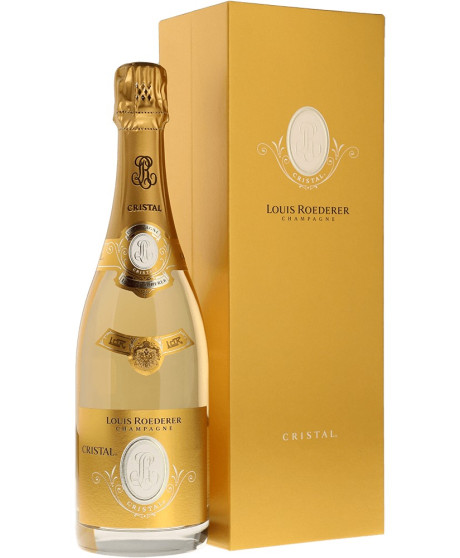 Vendita online cristal 2008 Coffret Louis Roederer on-line shop vini francesi on line miglior prezzo prodotti di qualità
