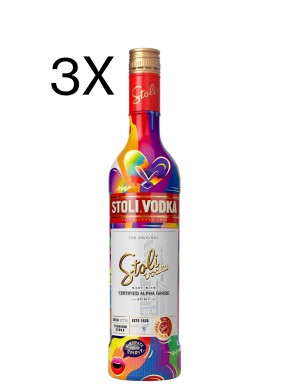 (3 BOTTLES) Stolichnaya - Vodka - 70cl