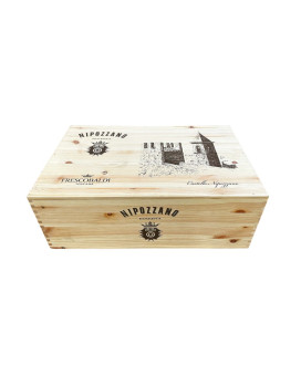 Wood Box Sassicaia 2018 - big size