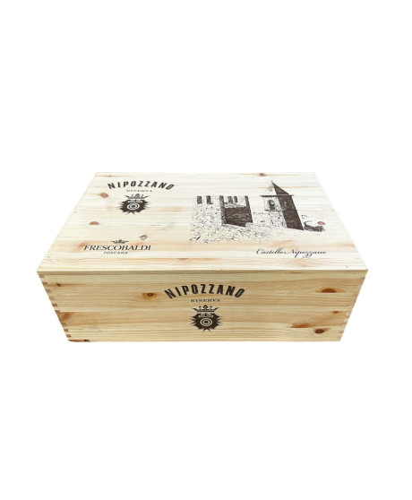 Wood Box Sassicaia 2018 - big size Wood Box Sassicaia 2018 - big size