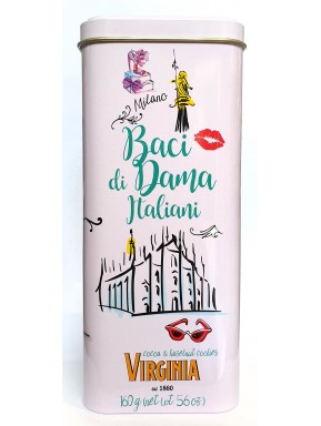 Virginia - Baci di Dama Italiani - Latta - 140g