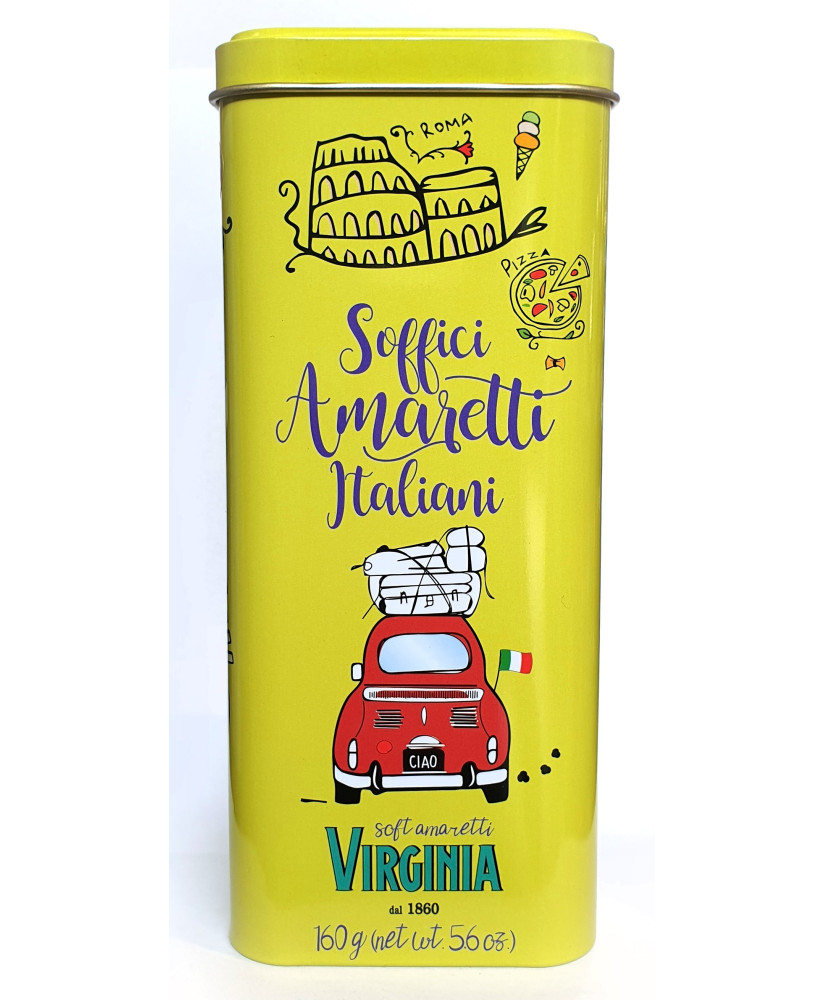 Virginia - Soft Amaretti - Italia tin Box - 140g