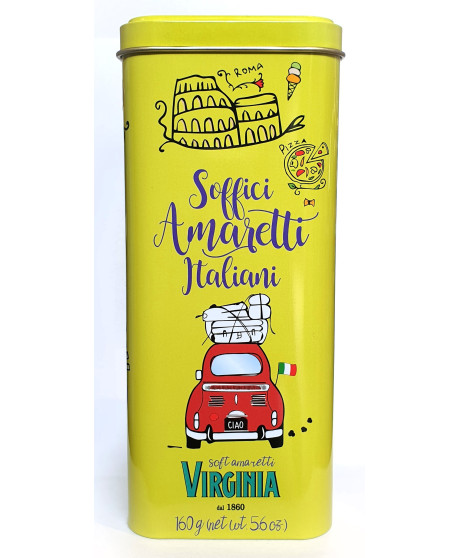 Virginia - Soffici Amaretti Italiani - Latta - 160g