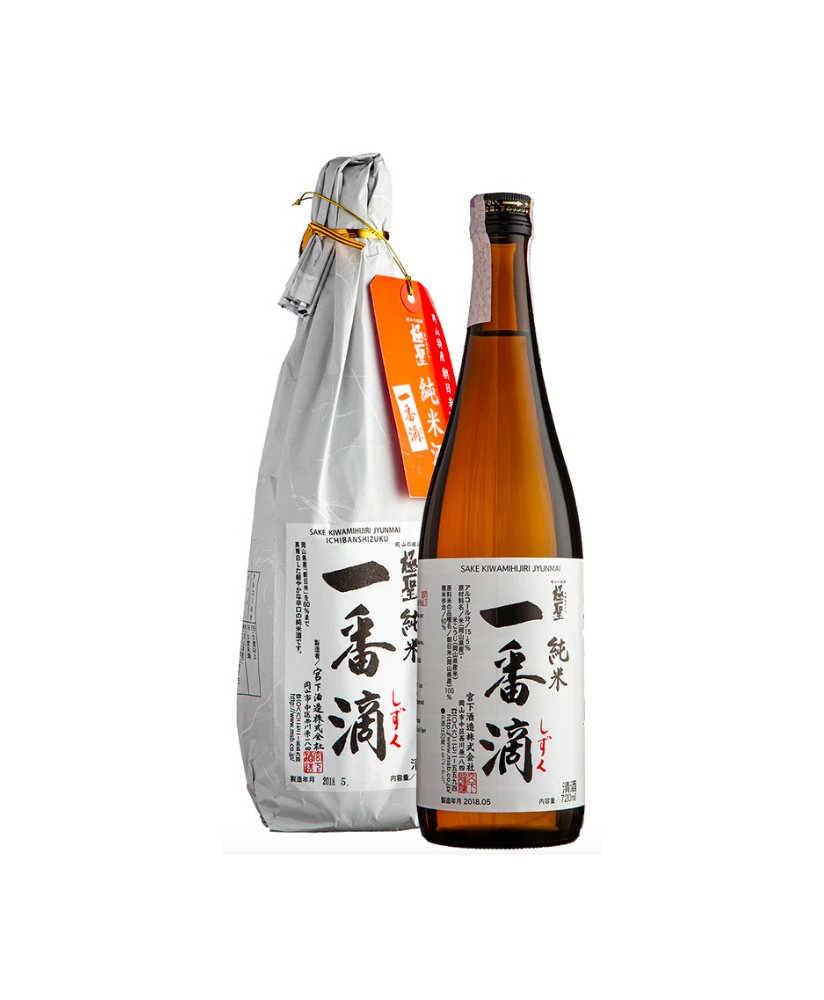 Ichiban Shizuku Miyashita - Sake - Junmai Ginjô - 70cl