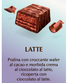 Lindt - Choco Wafer latte - 250g - NOVITA