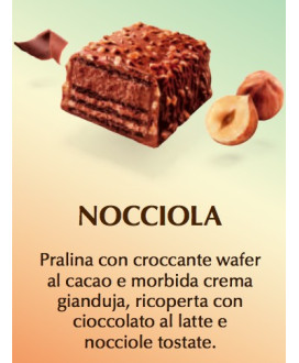 Lindt - Choco Wafer Latte e Nocciola - 250g - NOVITA