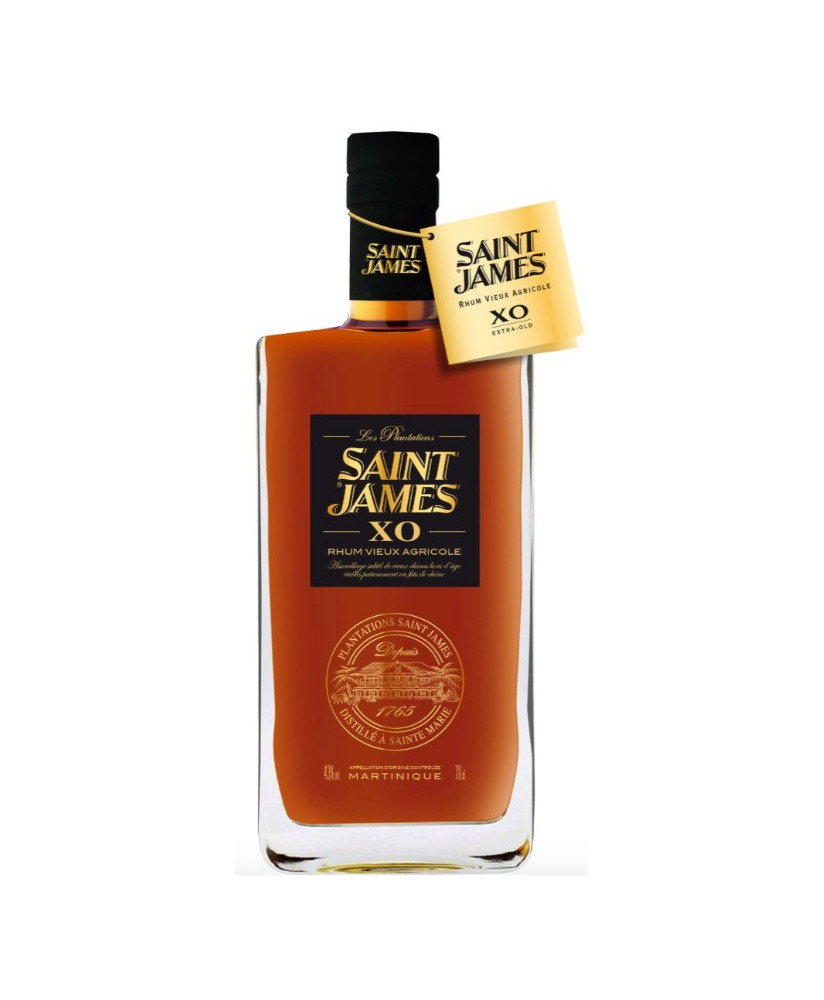 Vendita online Rum Saint James Xo rum della Martinica invecchiato in botti di rovere. Shop on line rhum miglior prezzo.