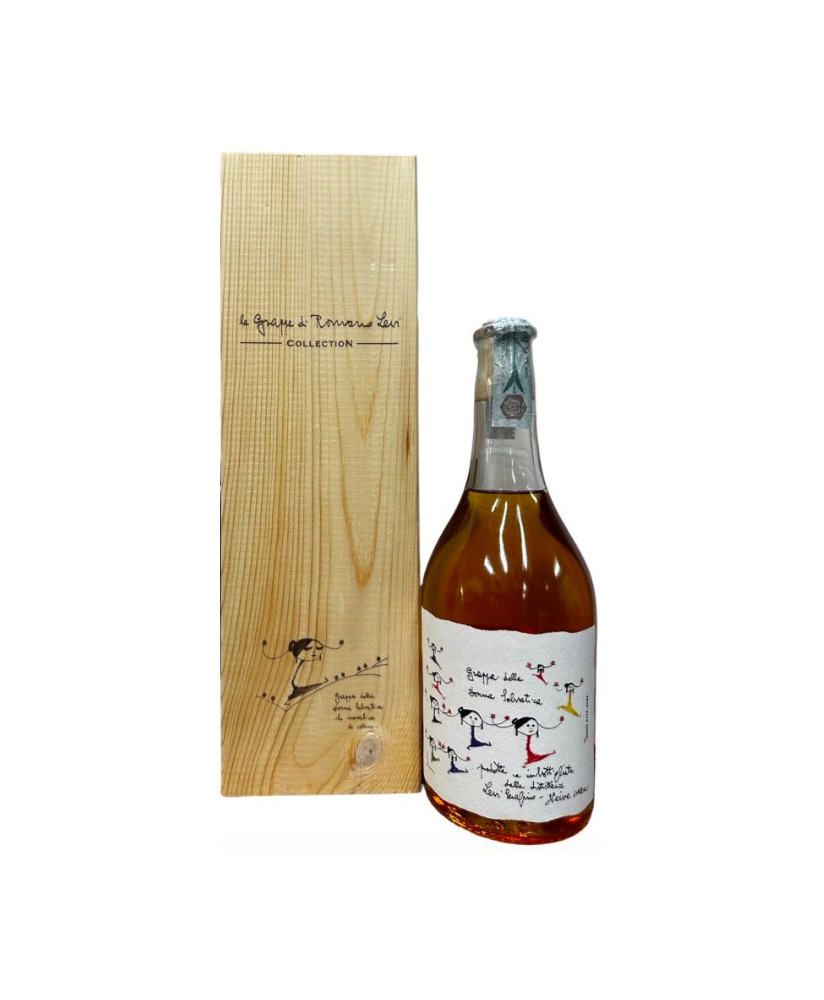 Distilleria Romano Levi - Grappa Riserva Ambrata - Astucciata in legno - 50cl