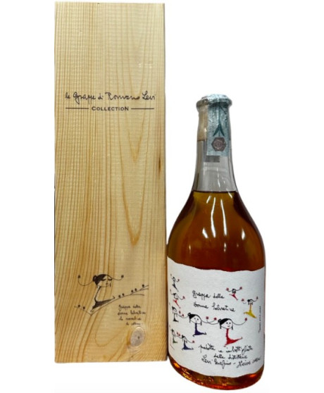Distilleria Romano Levi - Grappa Riserva Ambrata - Astucciata in legno - 50cl Distilleria Romano Levi - Grappa Riserva Ambrata - Astucciata in legno - 50cl