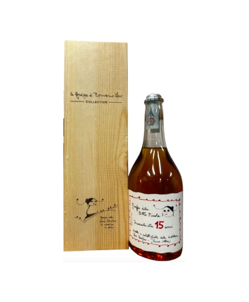 Distilleria Romano Levi - Grappa Riserva Ambrata - Astucciata in legno - 50cl