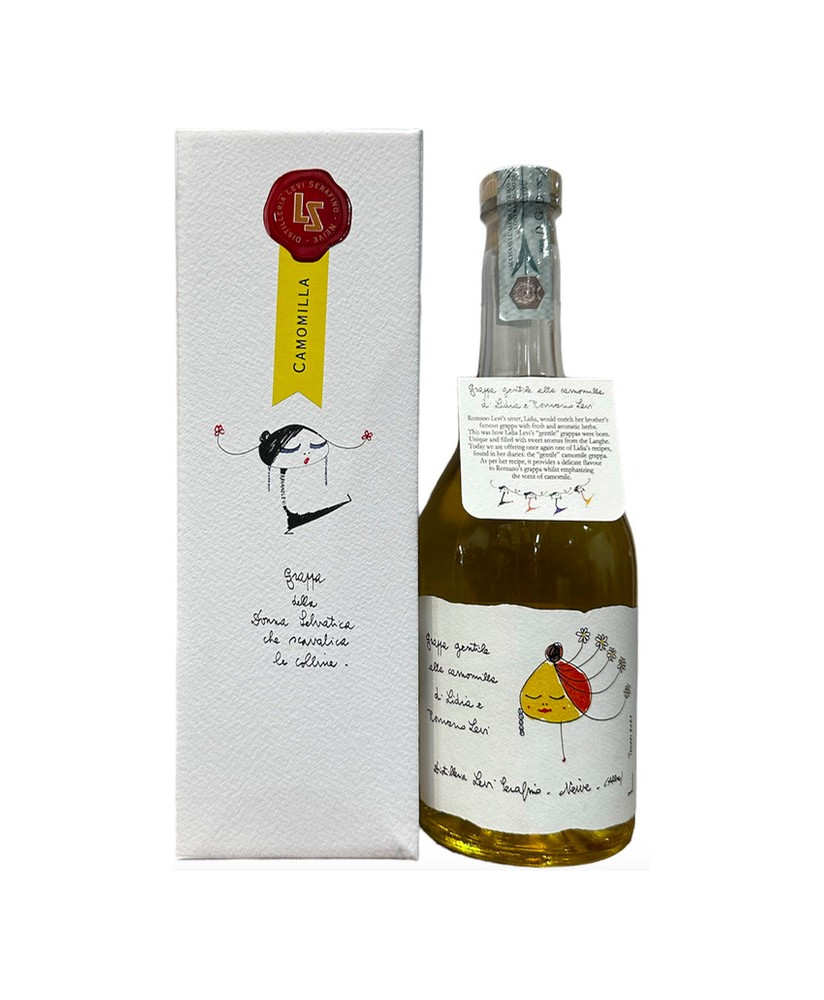 Distilleria Romano Levi - Grappa Gentile alla Camomilla - Astucciata - 70cl