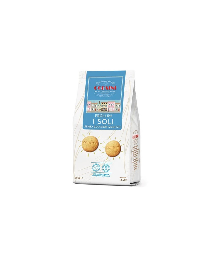 Corsini - Biscotti "I Soli" Senza Zucchero - 350gr