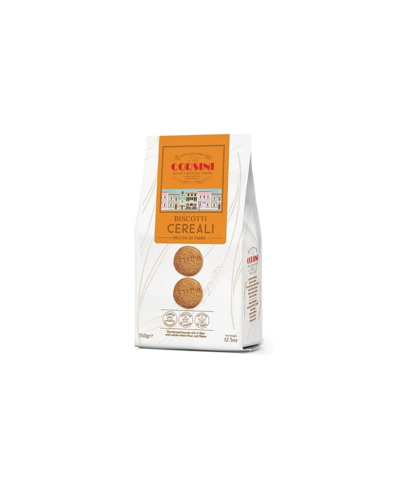 Vendita Biscotti Corsini ai Cereali, Biscotti Corsini con fiocchi d'avena, Biscotti con farina integrale Corsini.