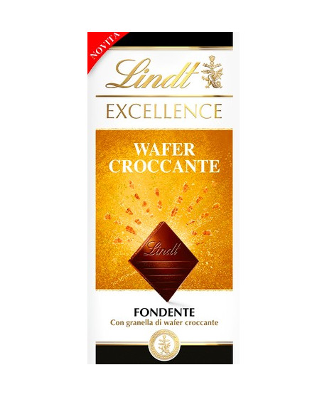 Lindt - Excellence - Crumbly Wafer - 100g - NEW Lindt - Excellence - Crumbly Wafer - 100g - NEW