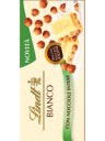 Lindt - White Chocolate with whole hazelnuts Bar - 100g
