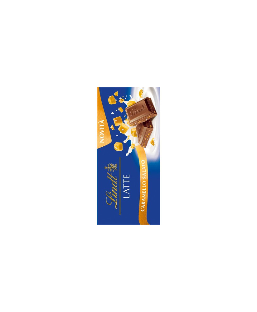 Lindt - Tavoletta Latte e Caramello Salato - 100g