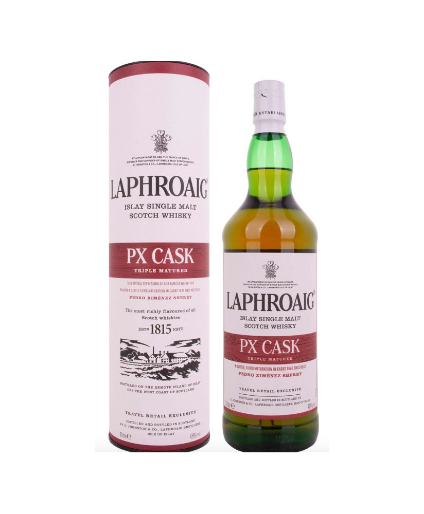 Laphroaig - PX Cask - Islay Single Malt Scotch Whisky - Gift Box - 100cl