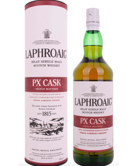 Laphroaig - PX Cask - Islay Single Malt Scotch Whisky - Astucciato - 100cl - 1 Litro