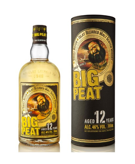 Douglas Laing's - Big Peat 12 anni - Islay Blended Malt Scotch Whisky - 70cl - Astucciato