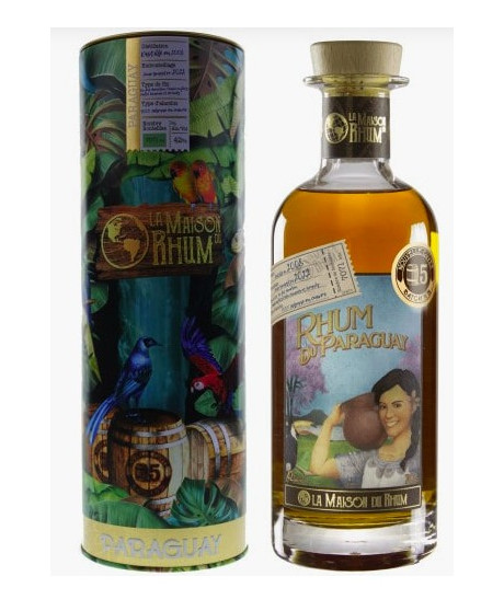 La Maison Du Rhum - Paraguay 2008 - Batch n. 5 - Astucciato - 70cl La Maison Du Rhum - Paraguay 2008 - Batch n. 5 - Astucciato - 70cl