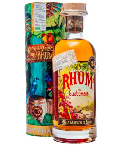 La Maison Du Rhum - Guatemala - Solera 10 years - Batch n. 5 - Gift Box - 70cl