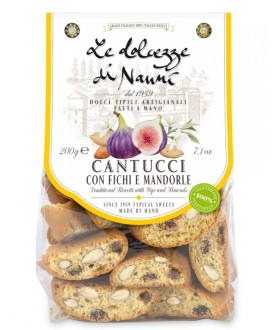 Le Dolcezze di Nanni - Vendita online Cantucci di Siena con Fichi e Mandorle, artigianali, fatti a mano. Dolci tipici della trad