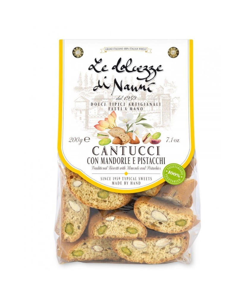 Nanni - Cantucci Almond and Pistachio - 200g