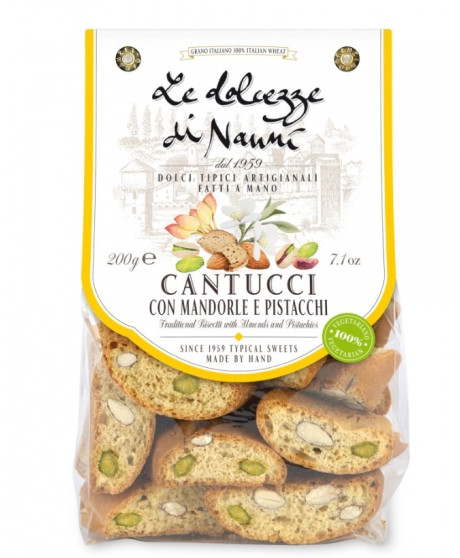 Nanni - Cantucci Almond and Pistachio - 200g