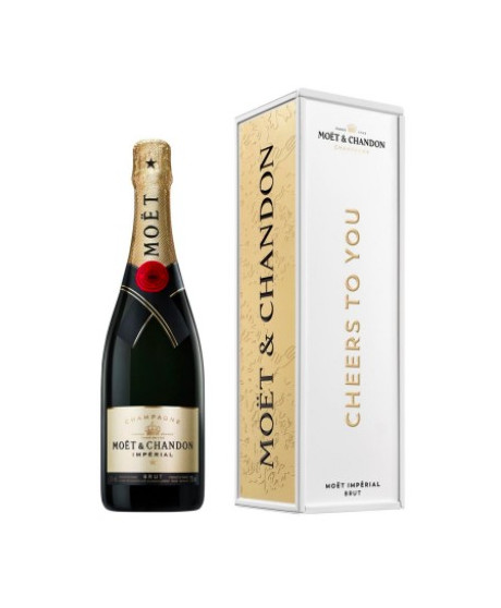 Moët & Chandon - Brut Imperiale - Limited Edition - Alphonse Mucha - Gold - Champagne - 75cl Moët & Chandon - Brut Imperiale - Limited Edition - Alphonse Mucha - Gold - Champagne - 75cl