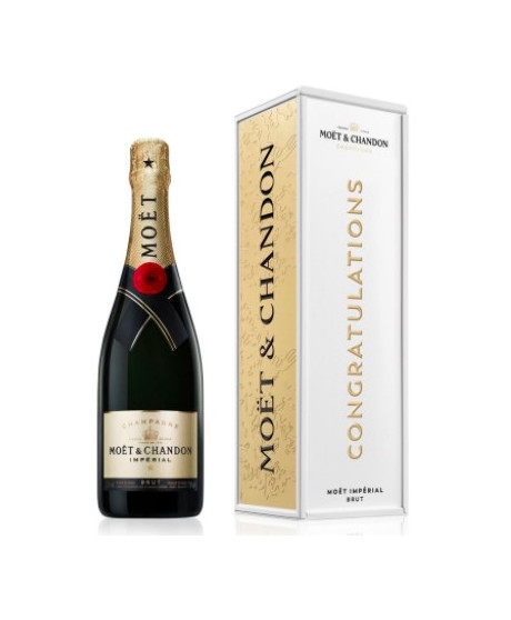 Moët & Chandon - Brut Imperiale - Specially Yours CONGRATULATIONS - Champagne - 75cl