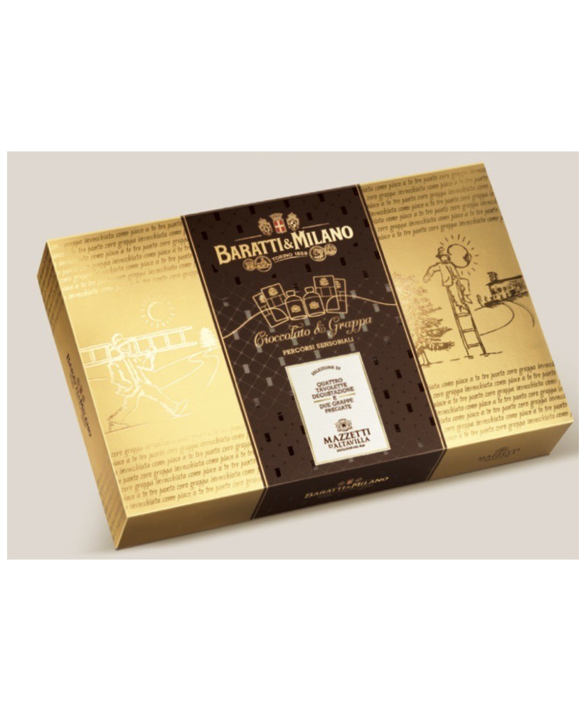 Baratti & Milano - Cioccolato e Grappa - 300g